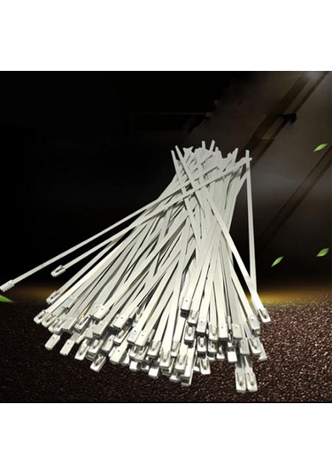 Homyl 100xmulti Amaçlı Paslanmaz Çelik Kablo Bağları 4.6x150mm