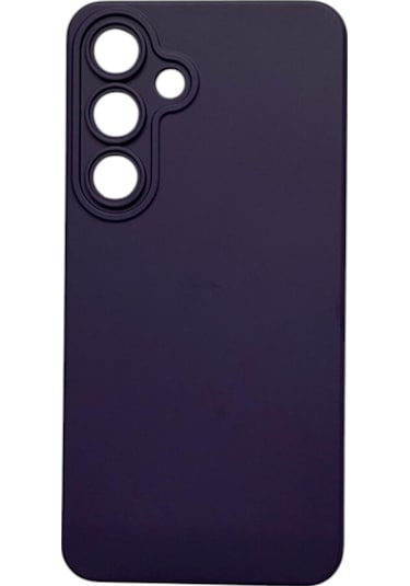 Samsung Galaxy S25 Uyumlu Silikon Lansman Kılıf Mor