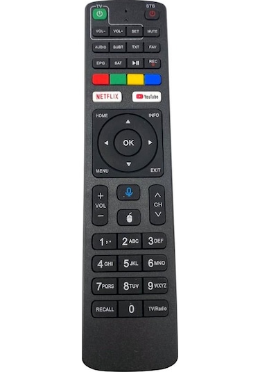 Dreamstar A5 Pro 4k Android Tv Kumandası - Ses Komutsuz