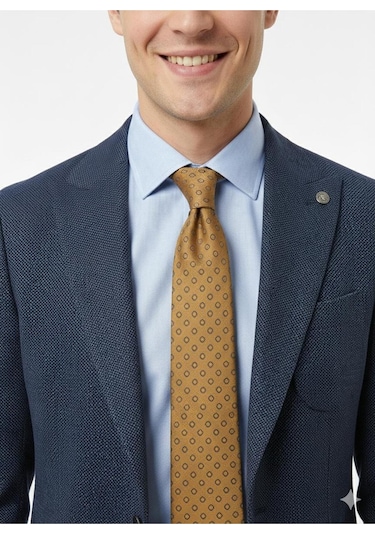 Presto Erkek Slim 6 Drop Örme Torba Cep Ceket Lacivert 1639-002 Lacivert