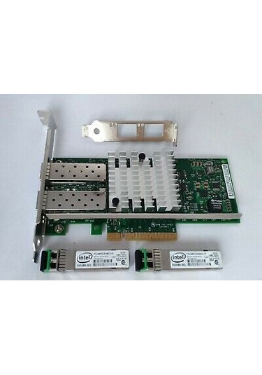 Intel X520-LR2 10GbE Dual Port PCI-X8 SFP+ Ethernet Kartı