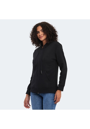 Slazenger KOLLEEN I Kadın Sweatshirt Siyah