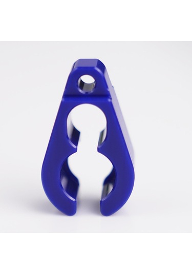 Homyl Uzun Hortum Klipsi Tutucu Hafif Şnorkelli Dalış Mavi