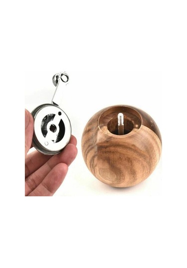 Manuel Başparmak Itme Tuz Biber Baharat Sosu Öğütücü Değirmen Çalkalayıcılar Mutfak Gereçleri El Yapımı Kullanışlı Manuel Baharat Değirmeni