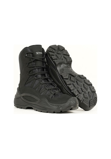Vogel Canyon 1490 Fermuarsız Waterproof Siyah Askeri Bot Siyah