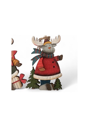 Yılbaşı Süsü İkili Geyik