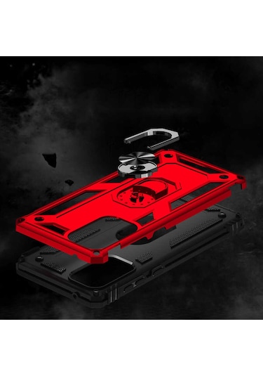 Galaxy Uyumlu A73 Kılıf Tchs Vega Kapak - Siyah Siyah