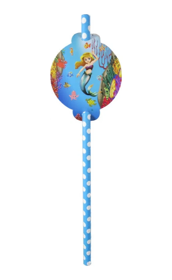 Pipet Deniz Kızı 6 Lı Paket Doğum Günü Eğlencesi +3