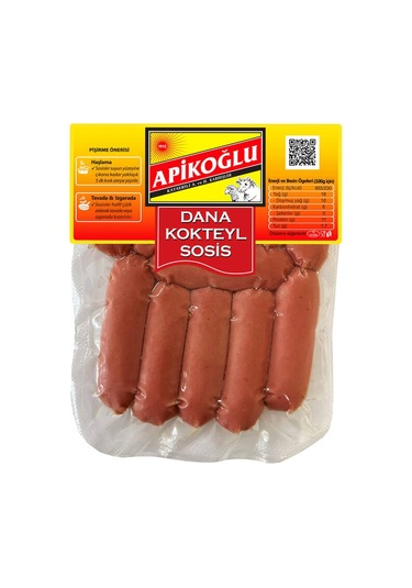 Dana Kokteyl Sosis 220 Gr. Üçlü Paket Toplam 660 Gr.