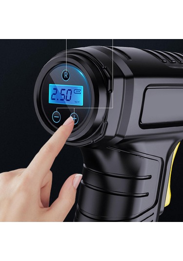 Homyl Araç El Tipi Lastik Şişirme Hava Dijital-ekran