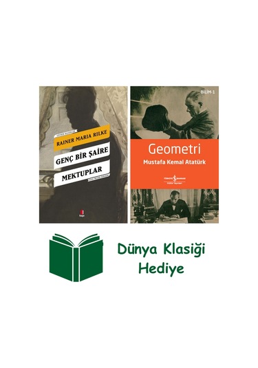 Genç Bir Şaire Mektuplar + Geometri + Dünya Klasiği Hediye