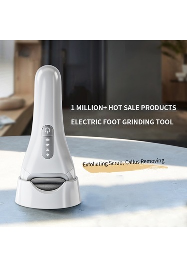 Mjq03 Elektrikli Ayak Nasır Sökücü Ayak Öğütücü 3 Silindir Kafalı Şarj Edilebilir Pedikür Aracı