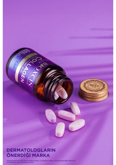 Bioxcin Beauty Collagen Tablet 3 Al 2 Öde - Tip1 Tip 3 Hidrolize Kolajen