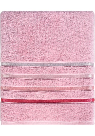Banyo Havlusu Tekli Pamuk Bale Pembe