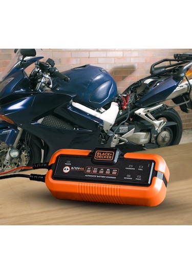 Black+Decker Bxa22 6V/12V 120A Akıllı Akü Şarj ve Akü Bakım Cihaz