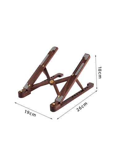 Homyl Dizüstü Bilgisayar Standı Yükseltici Koyu-kahverengi