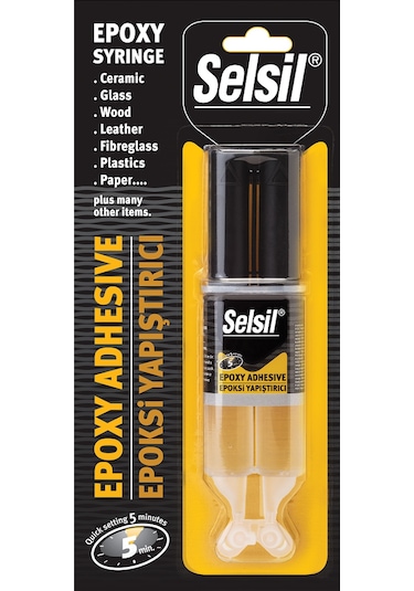Selsil 24809 Genel Kullanım Epoksi Yapıştırıcı 28 GR