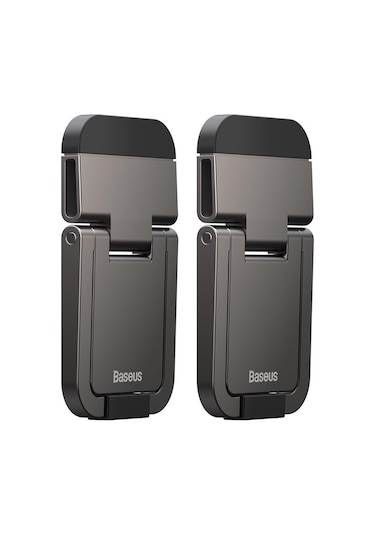 Baseus 2 adet 5MM 3M Yapışkanlı Katlanabilir Ultra Mini Laptop Standı,Portatif Laptop Standı