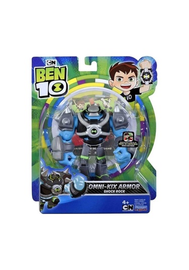 Ben 10 Aksiyon Figürler S1w10 - Omni-kix Armor Shock Rock