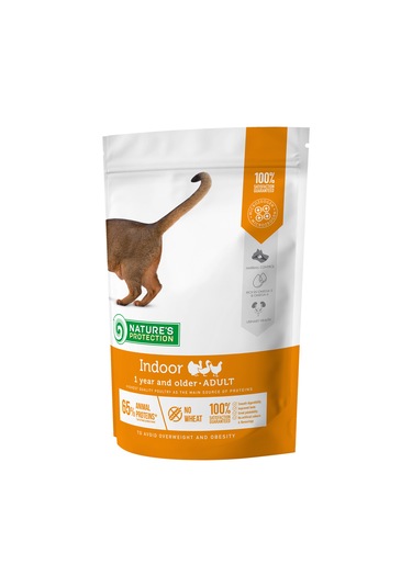 Nature's Protection Indoor Kümes Hayvanlı Yetişkin Kedi Maması 400 G