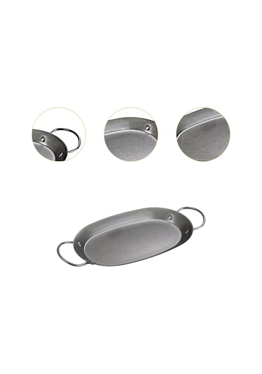 Suntek Paslanmaz Çelik Balık Pişirme Tepsisi Tavası Lazanya