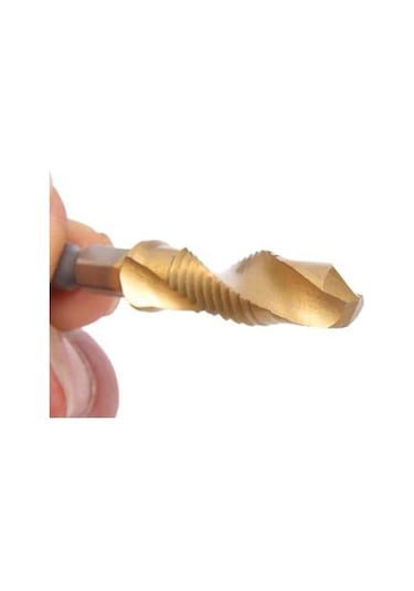 Klavuz 1/4 Bıts Kendinden Matkap Uçlu M8 Hss Titanyum