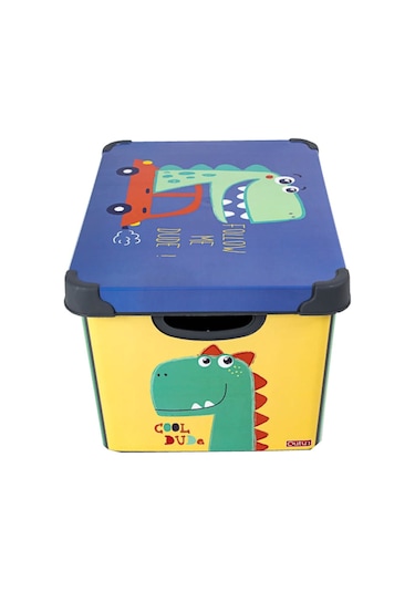 Qutu Style Box Dude Dekoratif Kutu- 20 Litre