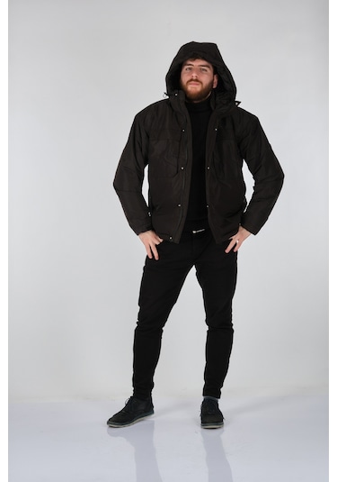 Rugu Siyah Erkek Mont P9228 001