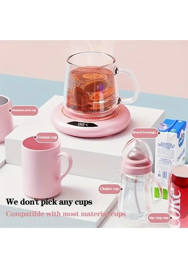 Willowhaven Yeşil İçecek Yalıtım Tabanı, Kahve Kupası Isıtıcı Sabit Sıcaklık Pedi