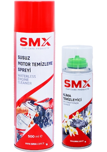 Susuz Motor Temizleme Spreyi 500 Ml+ Klima Temizleyici 200 Ml