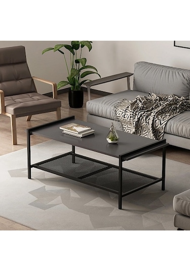 Orta Sehpa Leyla Antrasit