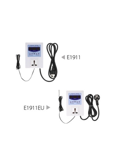 Maoyaya Akıllı Sıcaklık Kontrol Cihazı, Led Ekranlı Termostat, Sensörlü Gt Tmc-1000, İki Modlu Kullanım