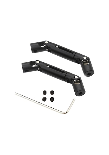 Wpl D12 C14 C24 B16 Mn D90 Mn99s Rc Araba İçin 2 Adet Metal Tahrik Mili