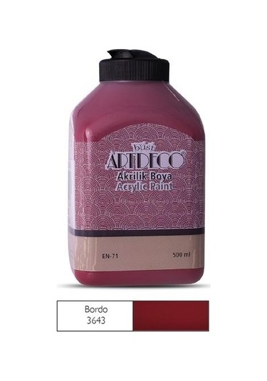 Artdeco Akrilik Boya 500 ML Renk Seçenekli
