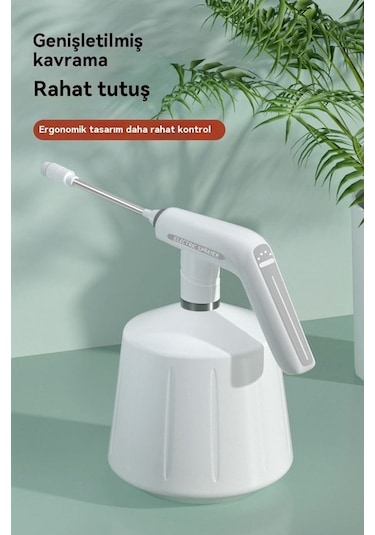 Besthome1 Şarj Edilebilir Otomatik Elektrikli Sulama Kabı, Lucky Star 1 Model, Koyu Renk, Uzun Süreli, Ev Ve Tarla İçin