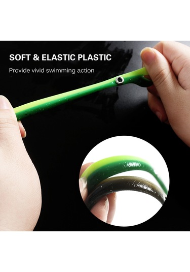 Neevoyu Tatlı Ve Tuzlu Su İçin Yüzen Yem Balık Avı Oltası - 7cm Yumuşak Yem