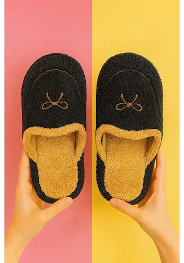 Amore Kapalı Kadın Ev Terliği Günlük Rahat Kışlık Terlik Çok Renkli