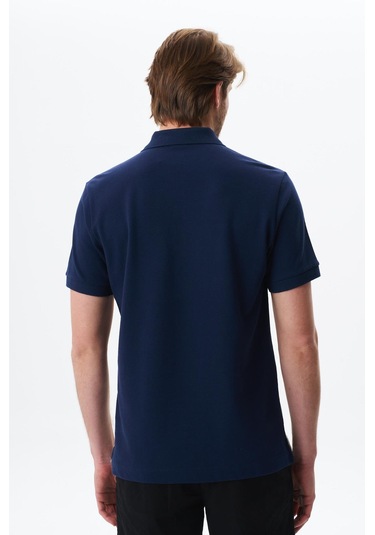 Arma Erkek Regular Fit Çok Renkli % 100 Pamuk Pike Polo Yaka Tişört Y29374355002 Lacivert