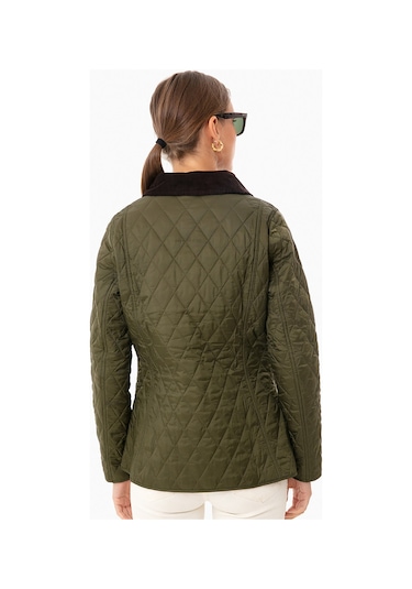 Barbour Annandale Kapitone Ceket Ol91 Olive Yeşil