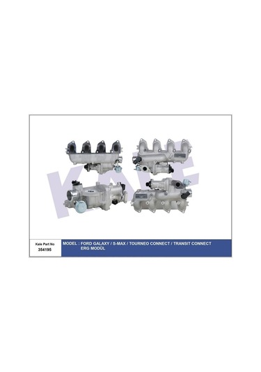 KALE 354195 EGR MODÜL FORD GALAXY SMAX TOURNEO CONNECT TRANSIT CO