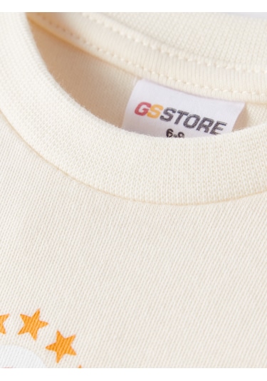 Gsstore Galatasaray Bebek Uzun Kollu Body B252001 Ekru