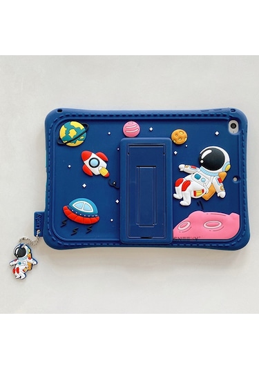 İpad 7.8.9.nesil 10.2 İnç Uyumlu Galaxy Shell Astront Temalı Çocu