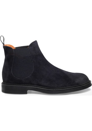 Bot Erkek 73a3 Frau Waxy Ankle Boot Blu Navy