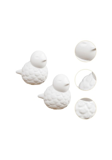 Suntek 2 Parça Seramik Klozet Cıvata Kapakları Şık Tuvalet Beyaz