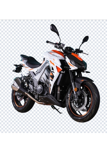 Arora AR251 250 CC Su Soğutmalı Benzinli Motosiklet Beyaz Turuncu