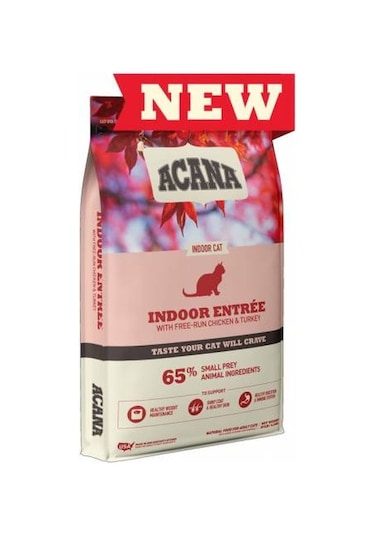 Acana Indoor Entree Sterilised Tavuk ve Hindi Yetişkin Kedi Maması 4500 G