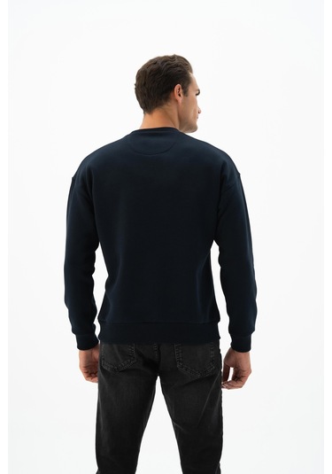 Arma Erkek Bisiklet Yaka Sweatshirt K24124909401 c Çok Renkli