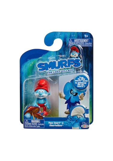 Şirinler Kayıp Köy Şirin Baba & Smurfvillow Figür Set