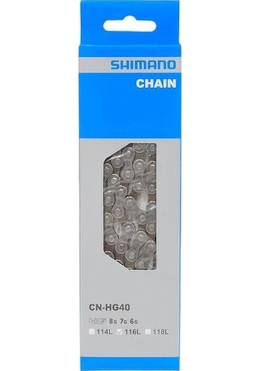 Shimano Zincir Cn-hg40 6/7/8 Vites Siyah