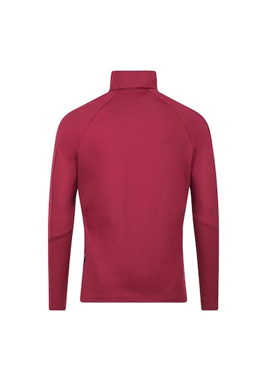 2as Menza Tam Fermuarli Erkek Sweatshirt Bordo 001